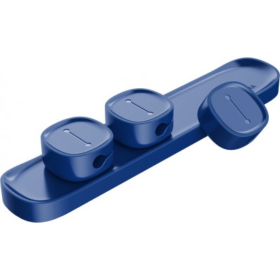 Baseus ACWDJ-03 Clip Cable Organizer Blue